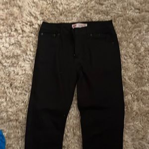 Boys black Levi jeans
